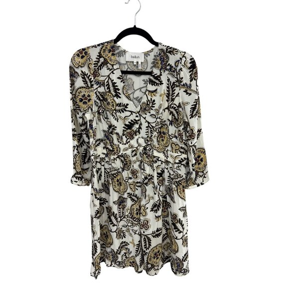 BA&SH Women Robe Volver Dress XS - Picture 2 of 6